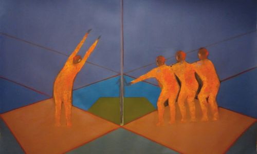 “σαν Φυλαχτό”: Έκθεση ζωγραφικής του Σπύρου Μαντζαβίνου στην Γκαλερί Χρυσόθεμις, στο Χαλάνδρι