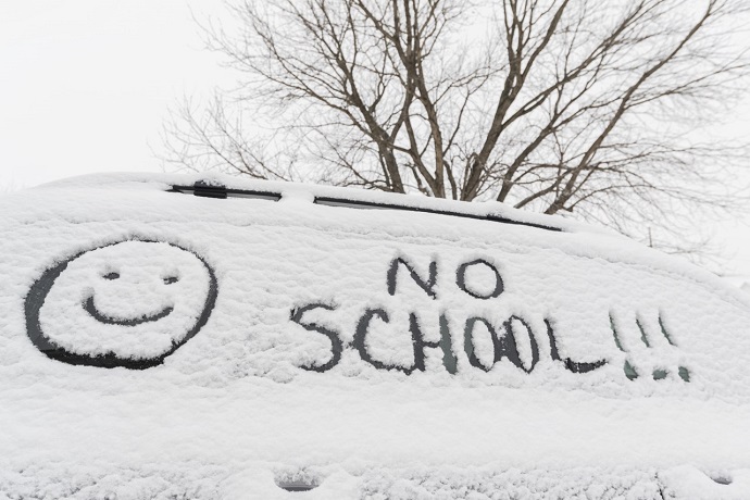 no school
