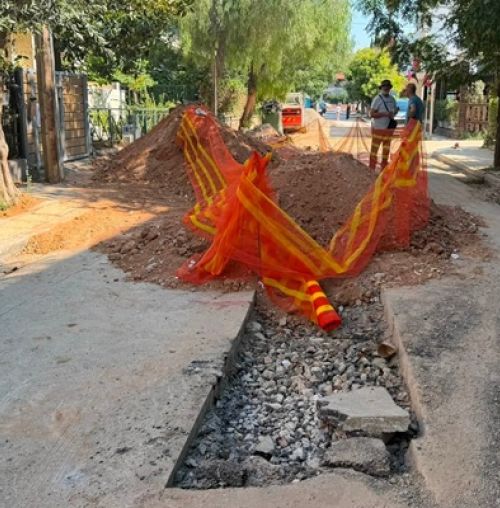 Σε πλήρη εξέλιξη τα έργα ανάπλασης της Σοφ. Βενιζέλου στο Κάτω Χαλάνδρι – Τι αλλάζει στη γειτονιά
