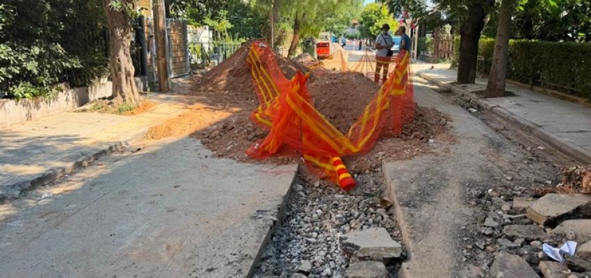 Σε πλήρη εξέλιξη τα έργα ανάπλασης της Σοφ. Βενιζέλου στο Κάτω Χαλάνδρι – Τι αλλάζει στη γειτονιά