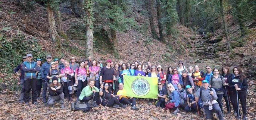 Οι δράσεις του Συλλόγου Πεζοπόρων Χαλανδρίου “Ο Ευριπίδης” τον Δεκέμβριο
