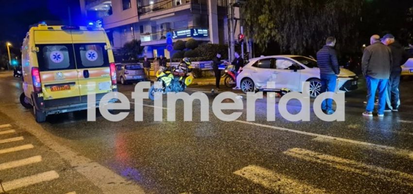 Σοβαρό τροχαίο στο Χαλάνδρι με μηχανάκι – Nεκρός οδηγός delivery 